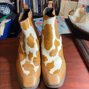 Dingo genuine cowhide booties